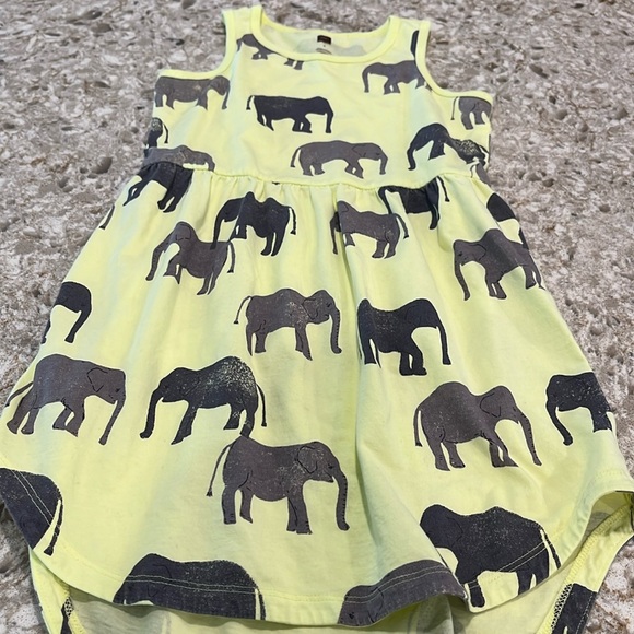 Tea Collection Elephant Dress - Picture 1 of 1